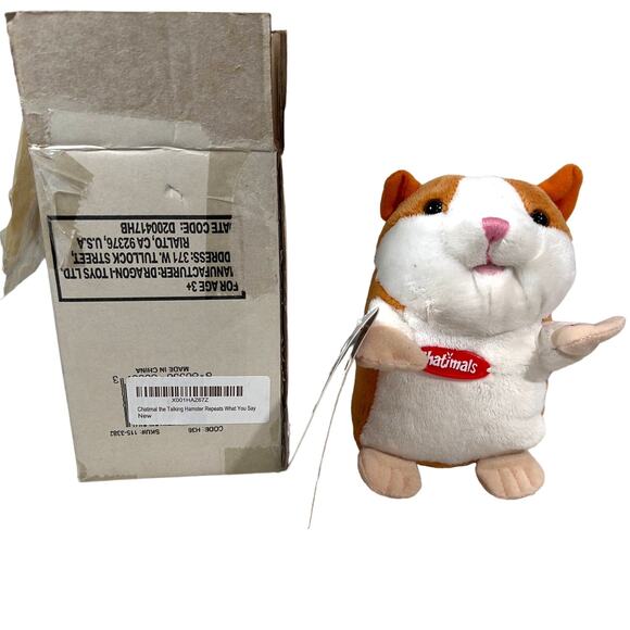 Chatimal Mini Pocket Size New Tested Works Dragon-I Toys Repeats What You Say - Picture 1 of 16